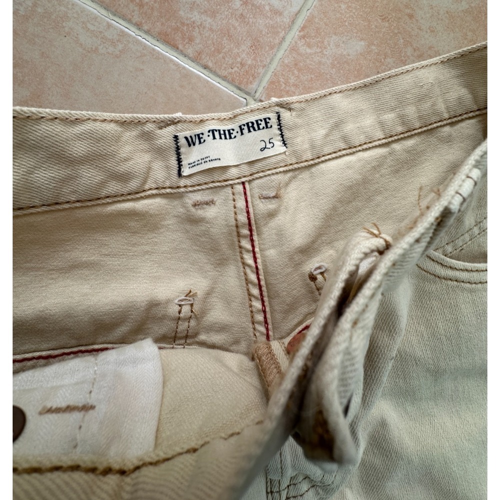 Free‎ People We The Free - Now Or Never  Denim shorts Women Size: 25-New-notags- - Picture 5 of 9